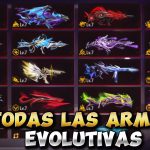 cuales son las caracteristicas de las armas evolutivas en free fire