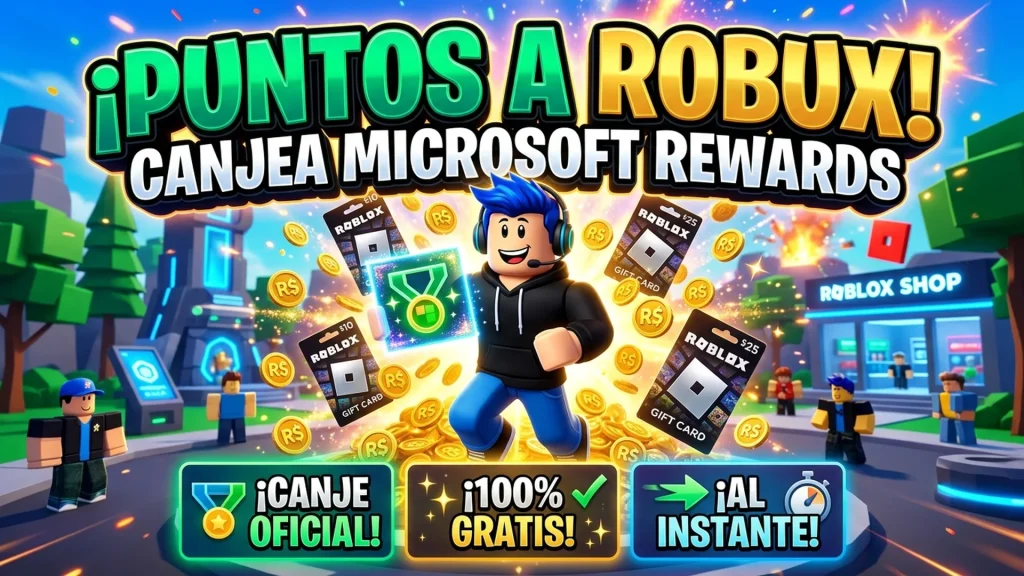 Guía Definitiva: Canjea tus Puntos Microsoft por Robux en Roblox