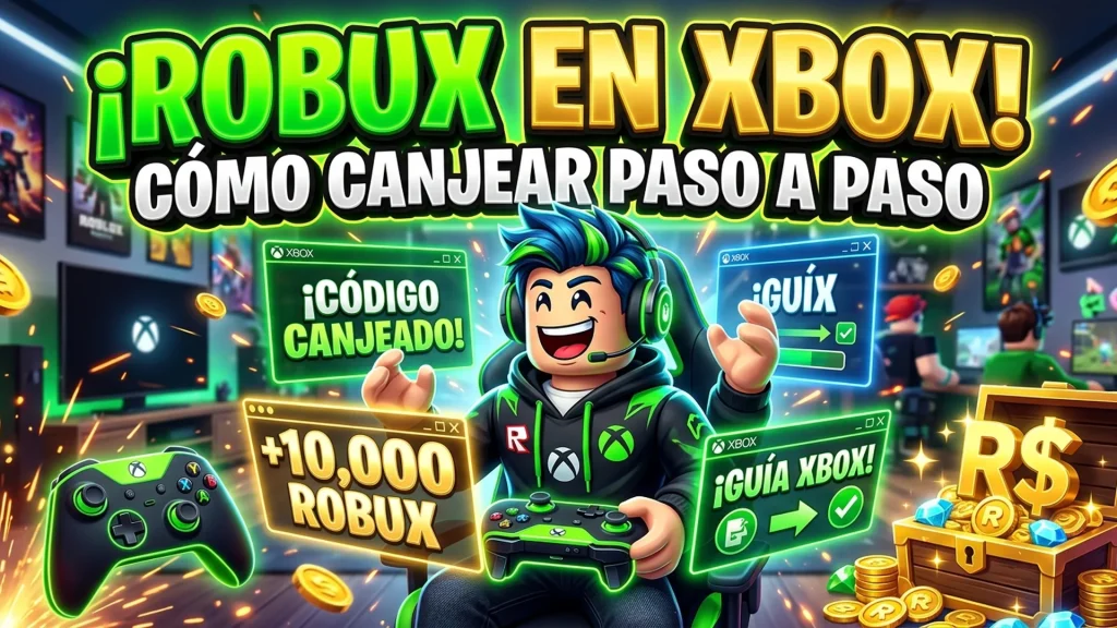 Guía Definitiva: Cómo Canjear Robux para Xbox en Roblox Paso a Paso