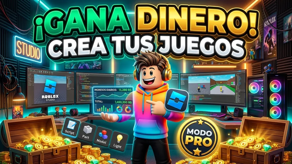 Cómo ganar dinero creando juegos en Roblox: Guía práctica y efectiva