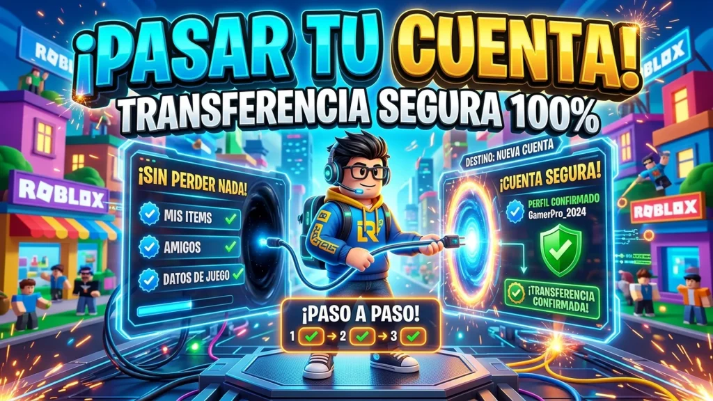 Guía Definitiva para Transferir tu Cuenta de Roblox Sin Problemas