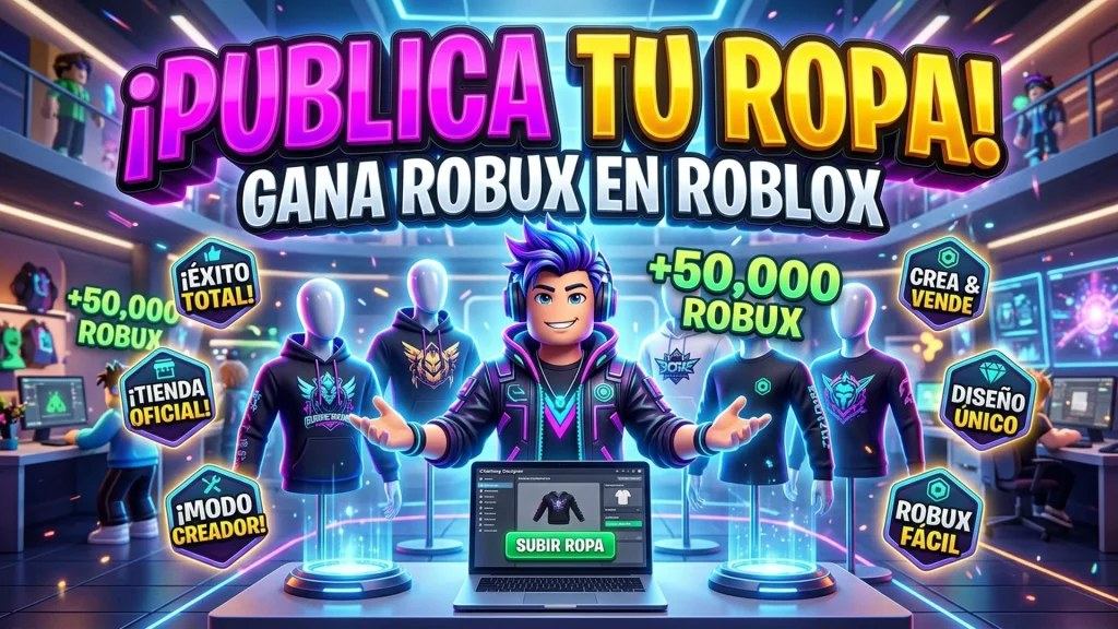Guía Definitiva para Publicar tu Ropa Personalizada en Roblox con Éxito