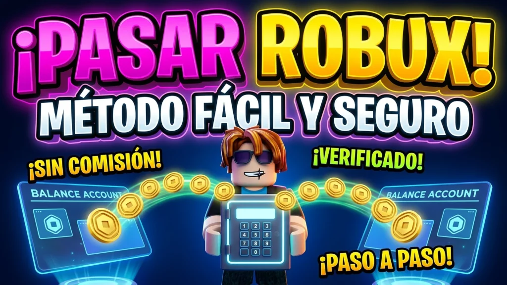 Guía fácil y segura: Pasos para transferir Robux gratis en Roblox