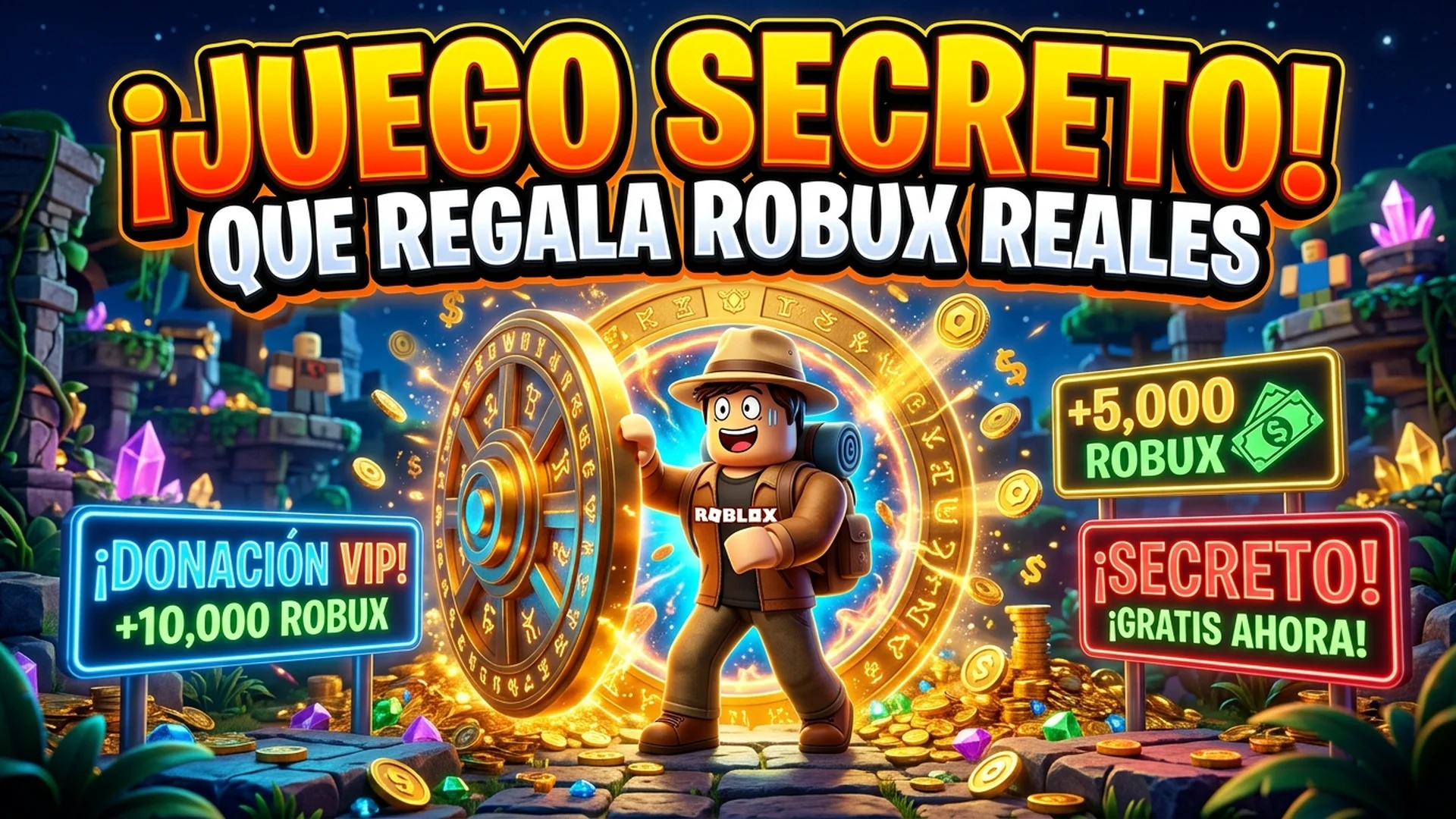 Descubre el Juego Secreto que Regala Robux Gratis en Roblox