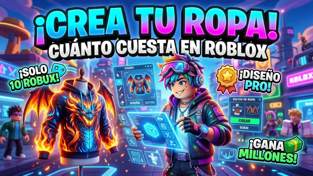 Guía Definitiva: Descubre Cuánto Cuesta Crear una Prenda en Roblox