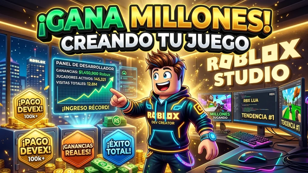 Descubre Cuánto Puedes Ganar Creando tu Propio Juego en Roblox