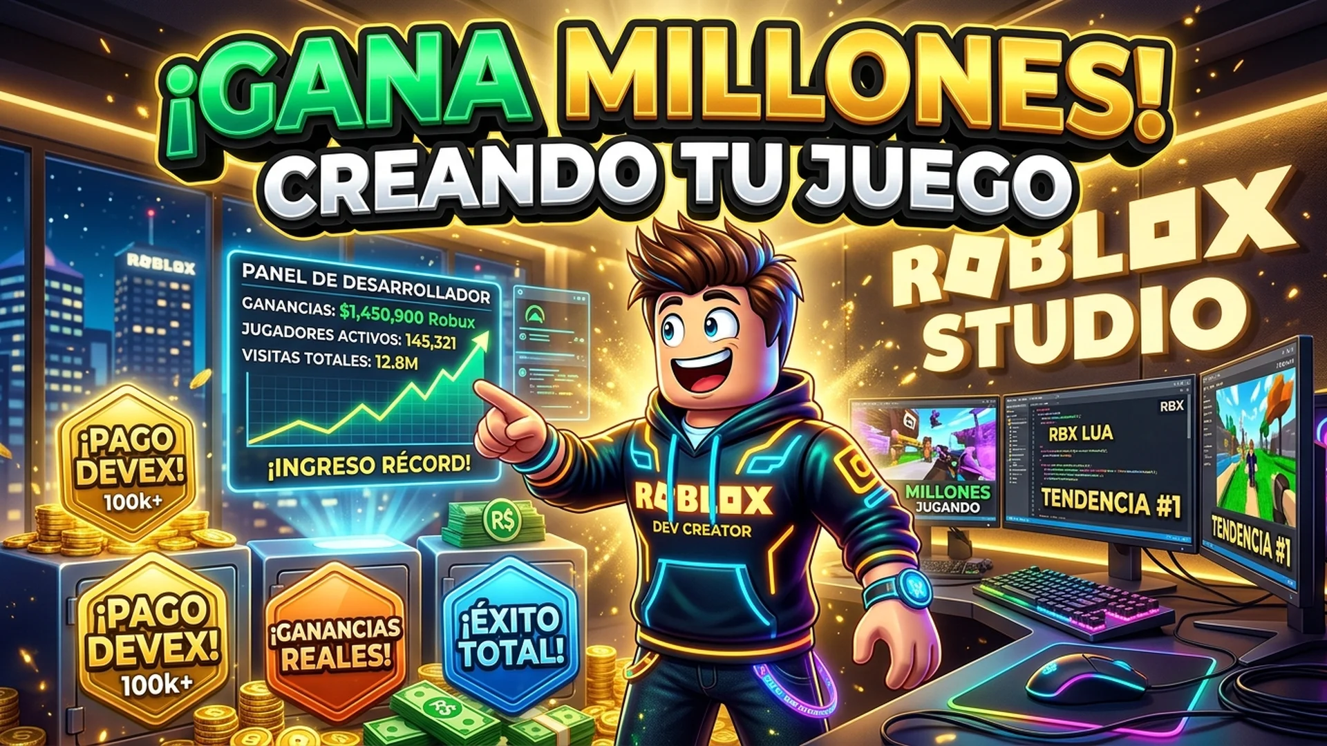 Descubre Cuánto Puedes Ganar Creando tu Propio Juego en Roblox