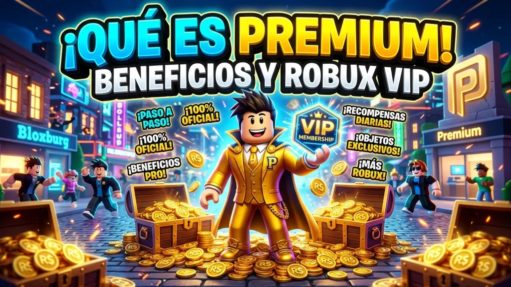 Descubre Qué es Premium en Roblox y Cómo Obtener Robux Gratis