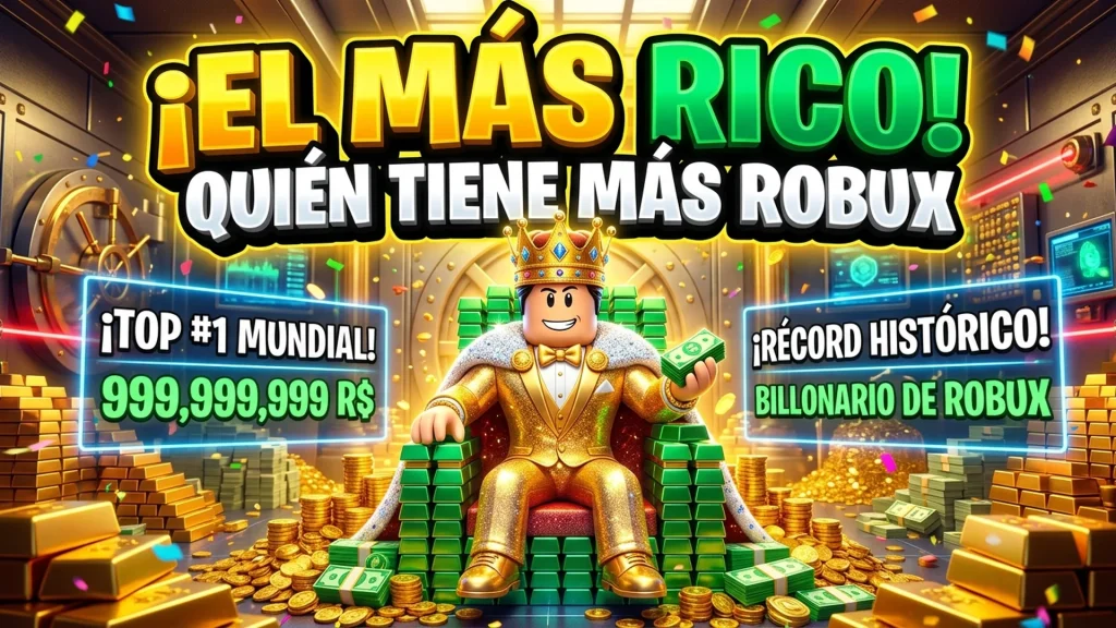 Descubre Quién Posee Más Robux en Roblox: Secretos y Estrategias Reveladas